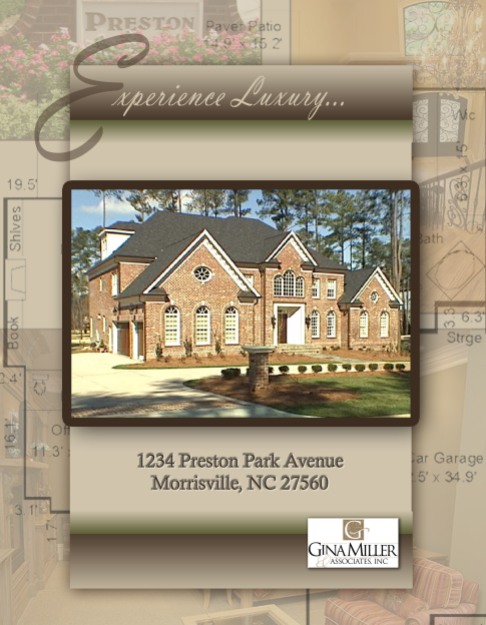 Cover of a luxury listing brochure